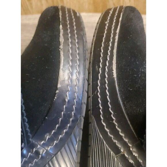 Dr Scholls Cuffed Ankle Boots Wedge Zipper Womens Size 10 - Picture 6 of 12